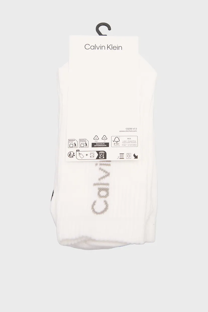 Носки CKJ WOMEN SOCK 2P BACK LOGO 3
