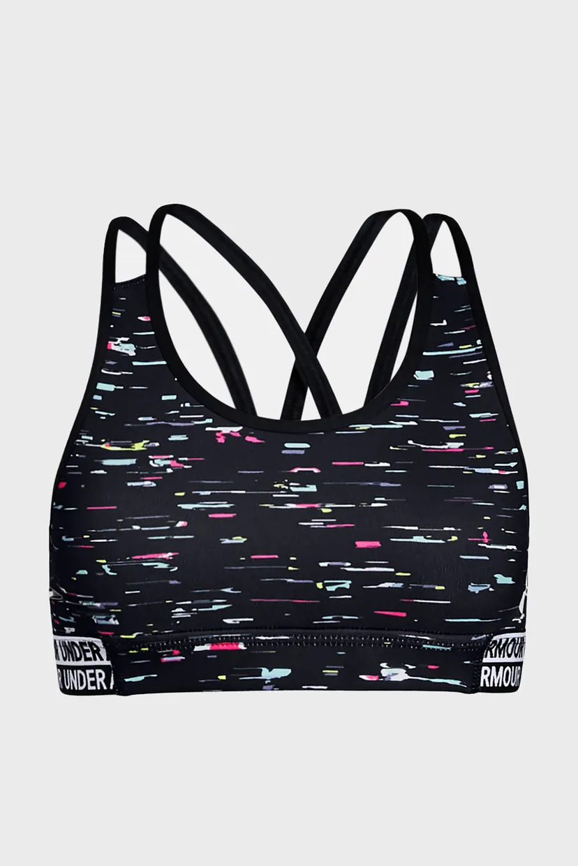 Детский черный топ Armour HeatGear Novelty 3