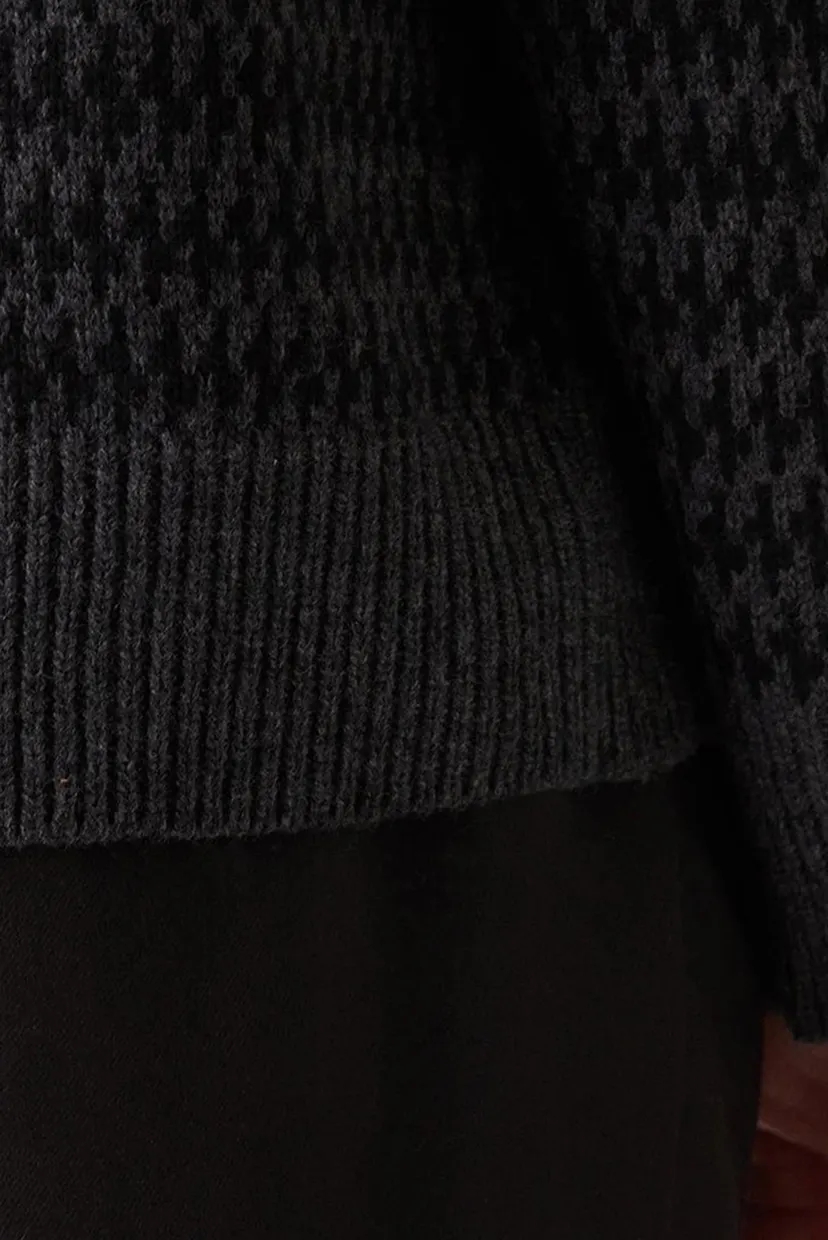 Свитер LS WOOL MENSWEAR PATTERN CRWNK S 5