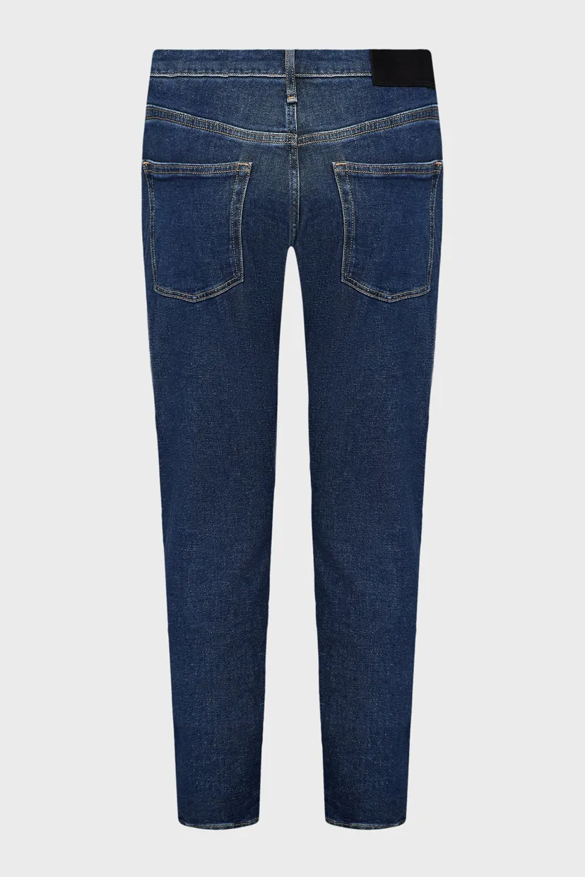 Мужские темно-синие джинсы SLIM FIT DARK BLUE 7