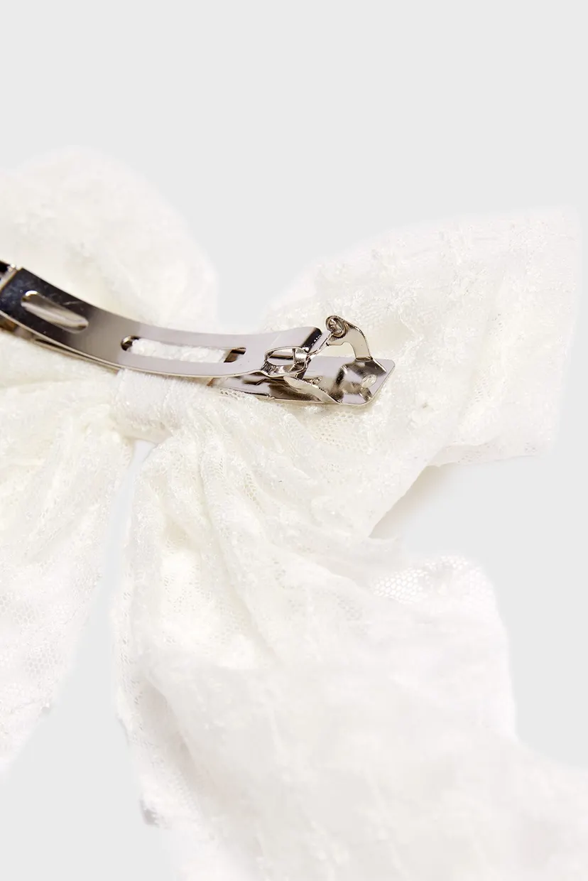 Заколка BRIDE - BOW, BLANC, 4