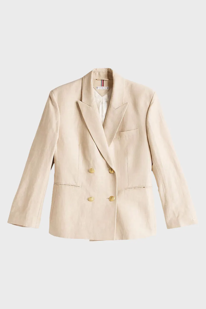 Пиджак LINEN MIX SLIM DB BLAZER 7