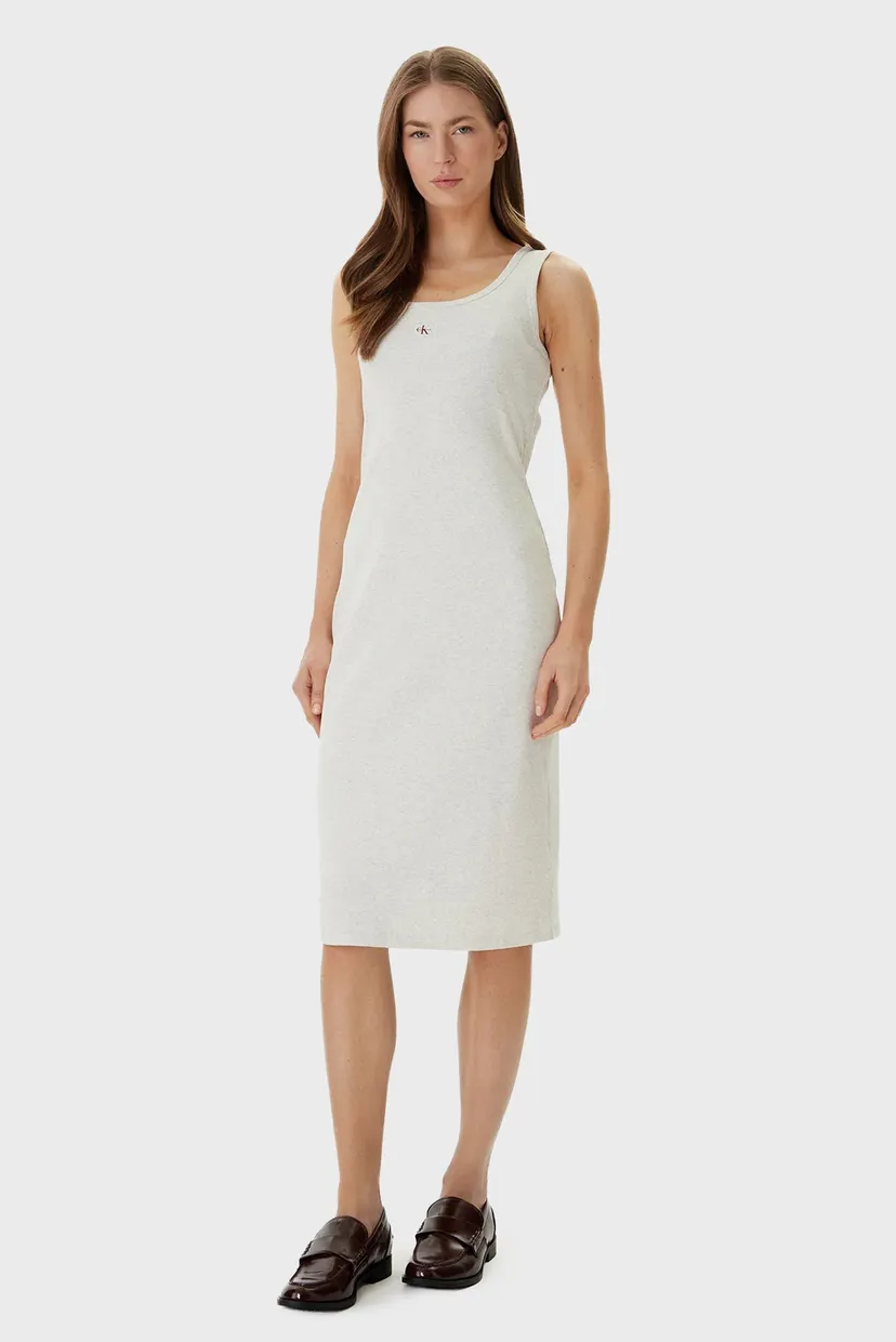 Платье SL BABY RIB WOVEN LABEL SQUARE N 4