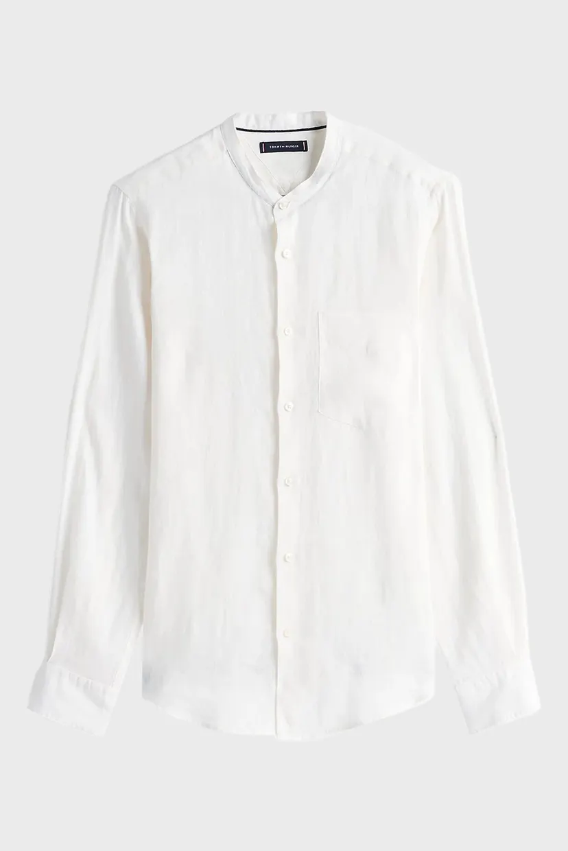Рубашка DC BAND COLLAR LINEN SHIRT 5