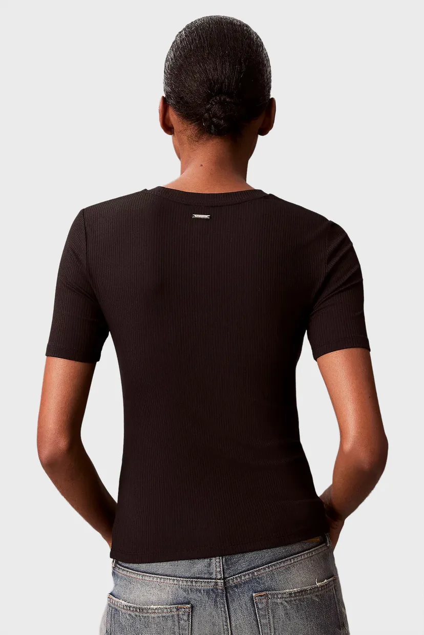 Футболка A- Modal Rib Tee (essential) 4