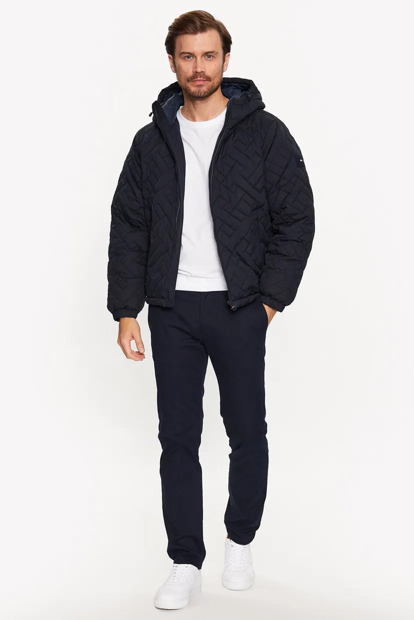 Мужская темно-синяя куртка MONOGRAM QUILTED HDD JACKET 3