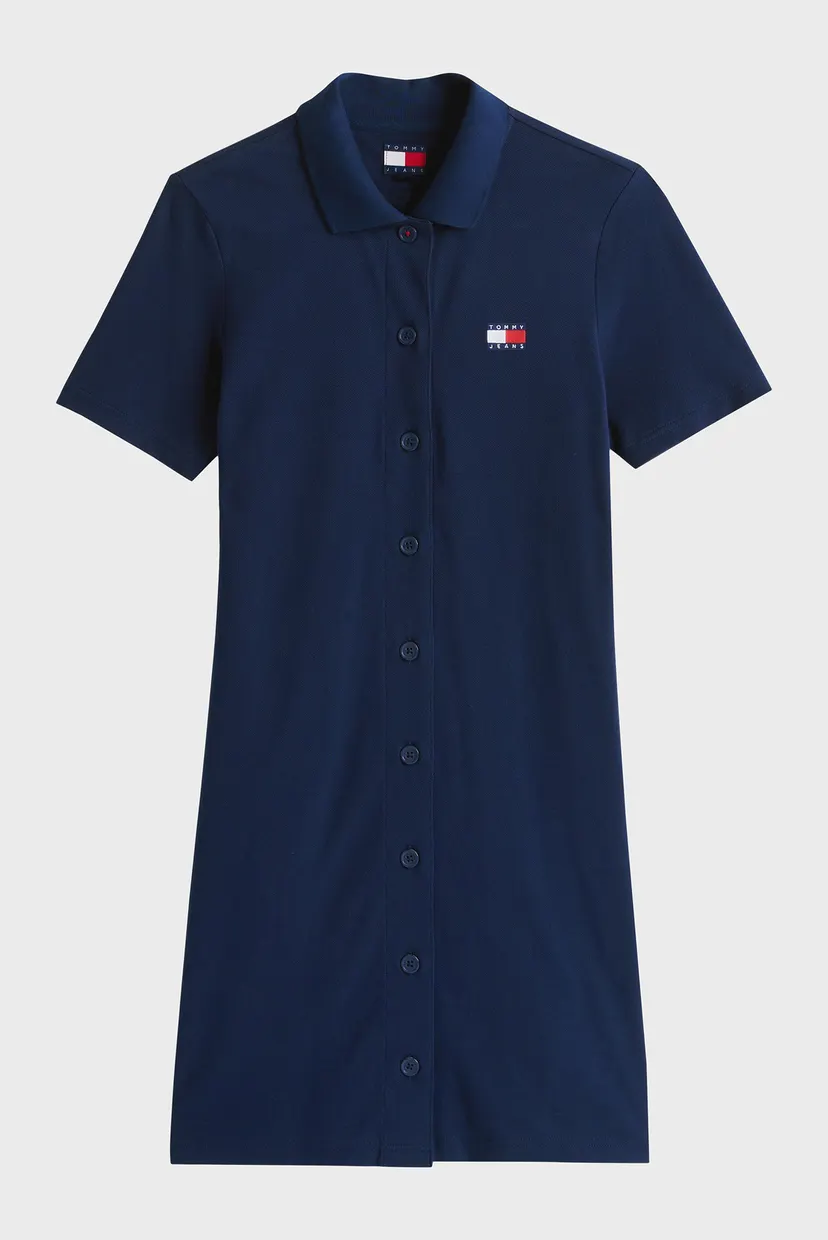 Платье/TJW BADGE PIQUE POLO 5