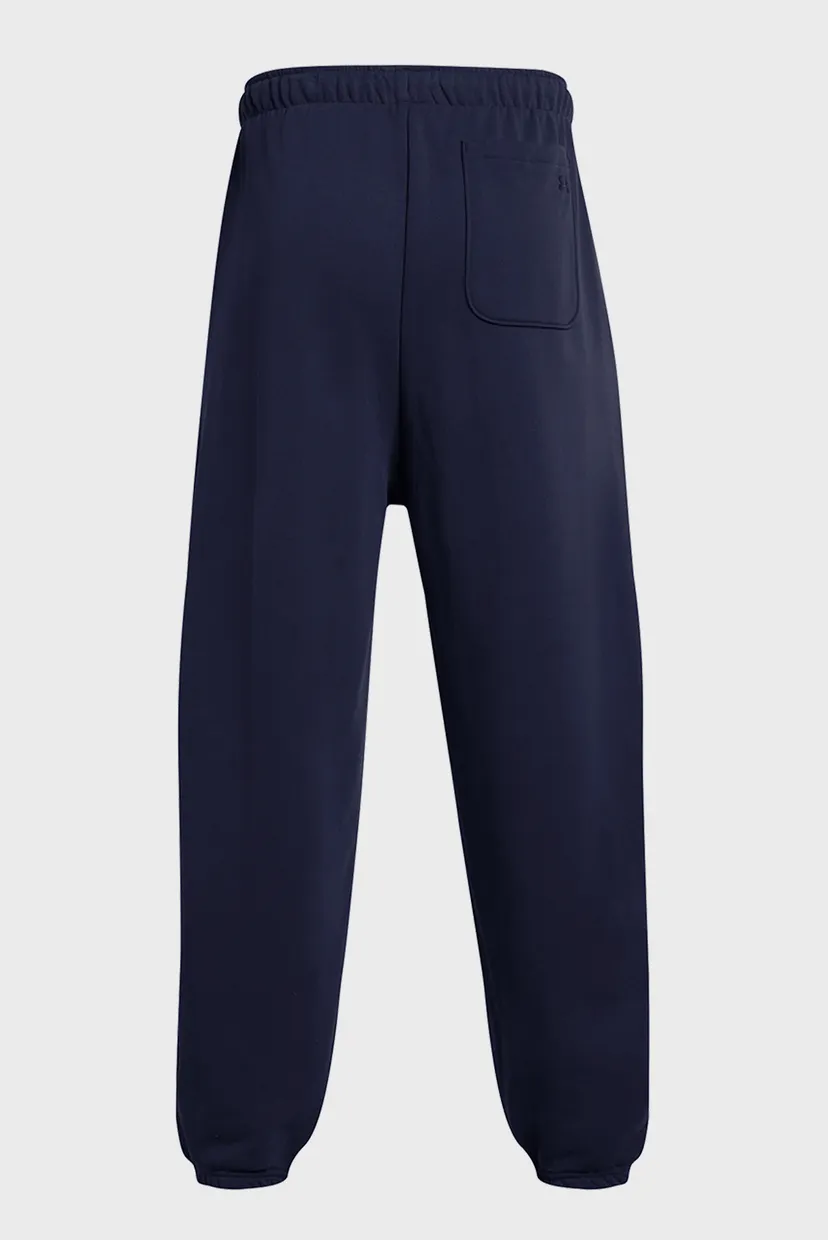 Мужские темно-синие спортивные брюки UA Icon HWT Terry OS Pant 6