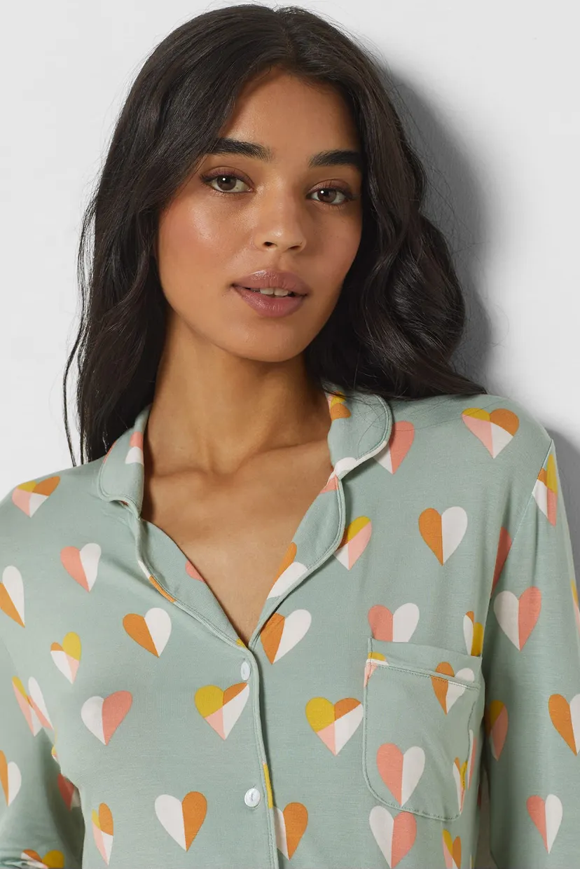 Ночная рубашка PAOLAM - CHEMISE - VERT NIL 4