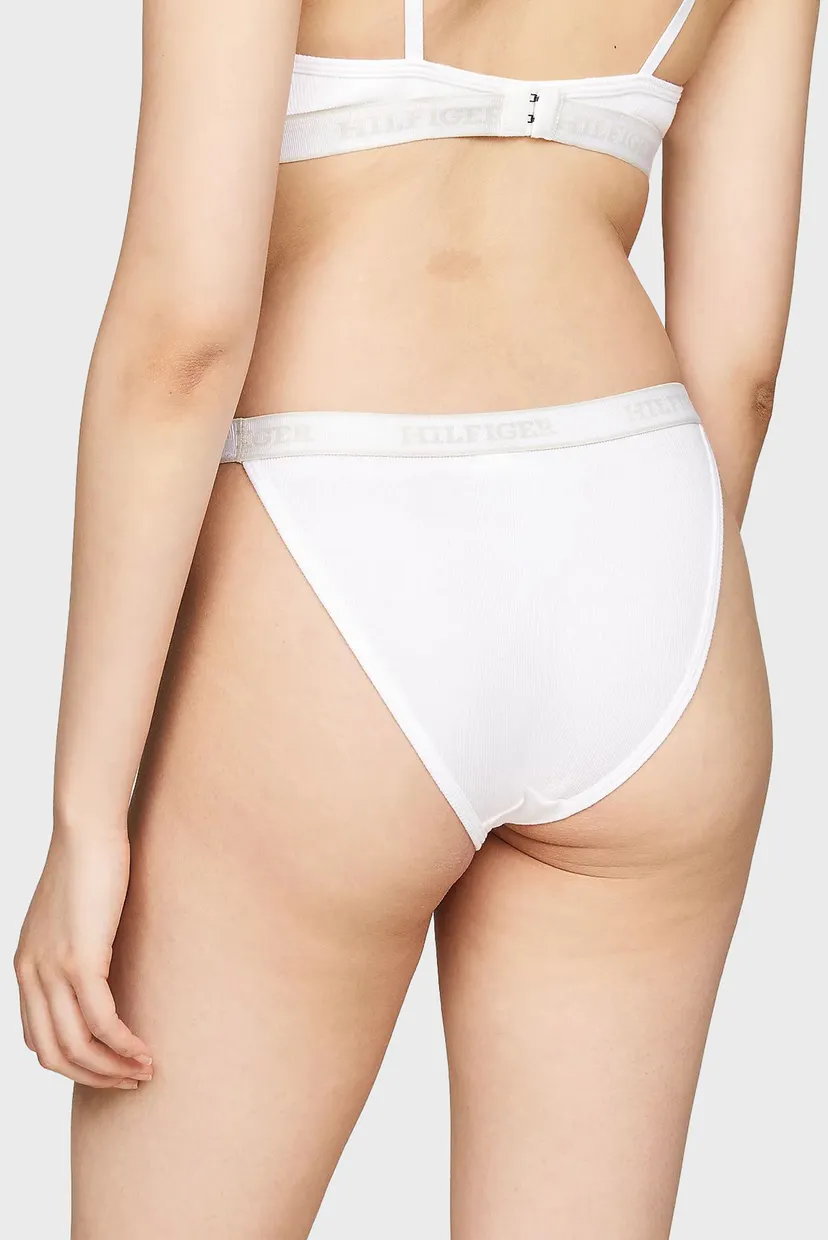 Женские белые трусики TANGA BIKINI (EXT. SIZES) 3