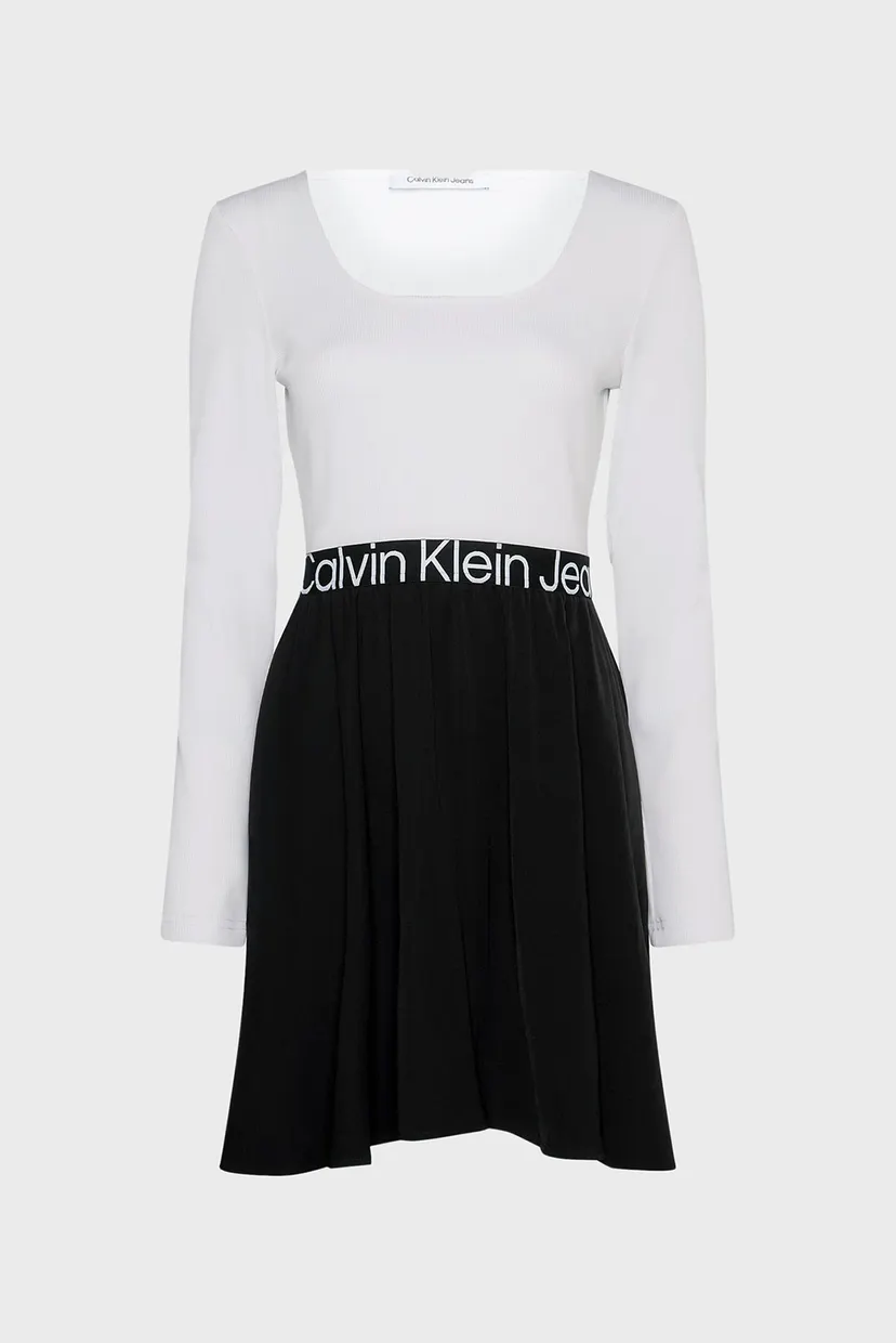 Платье LOGO ELASTIC LONG SLEEVE DRESS 5