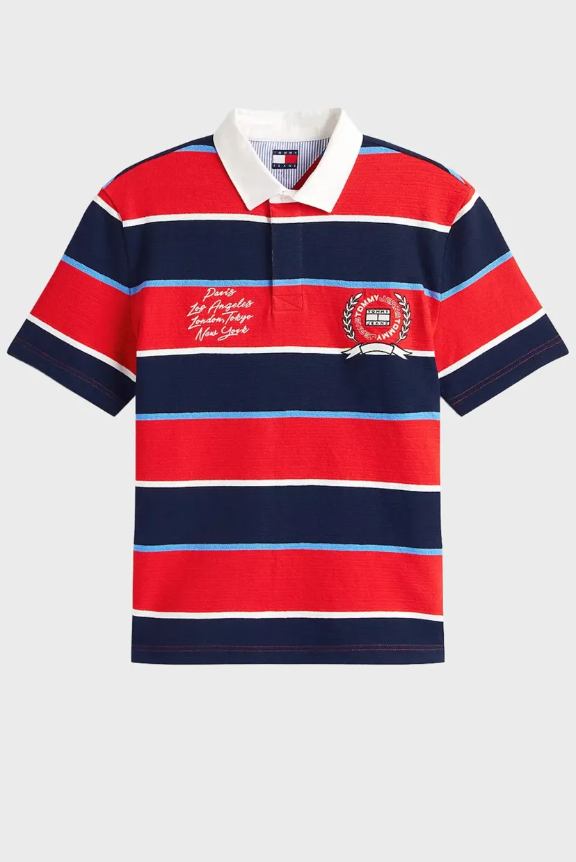 Поло TJM RLX SS STRIPE  SS RUGBY EXT 5