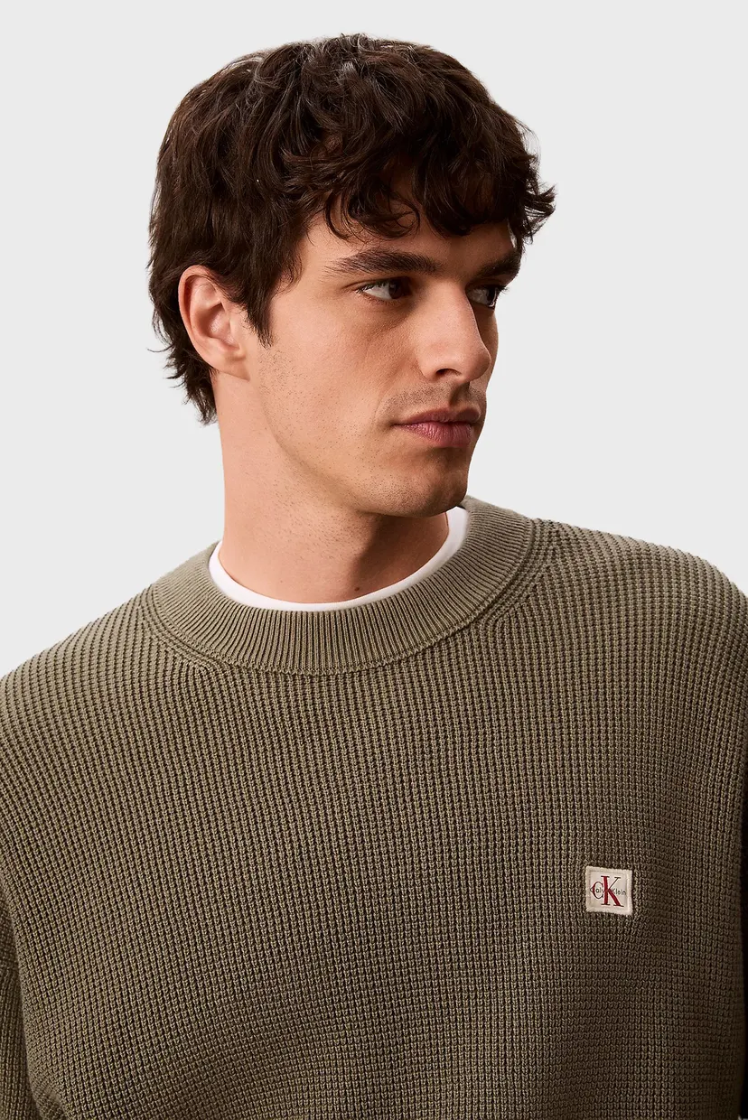 Свитер/LS EZ COTTON WAFFLE CRWNK SWTR 9 5