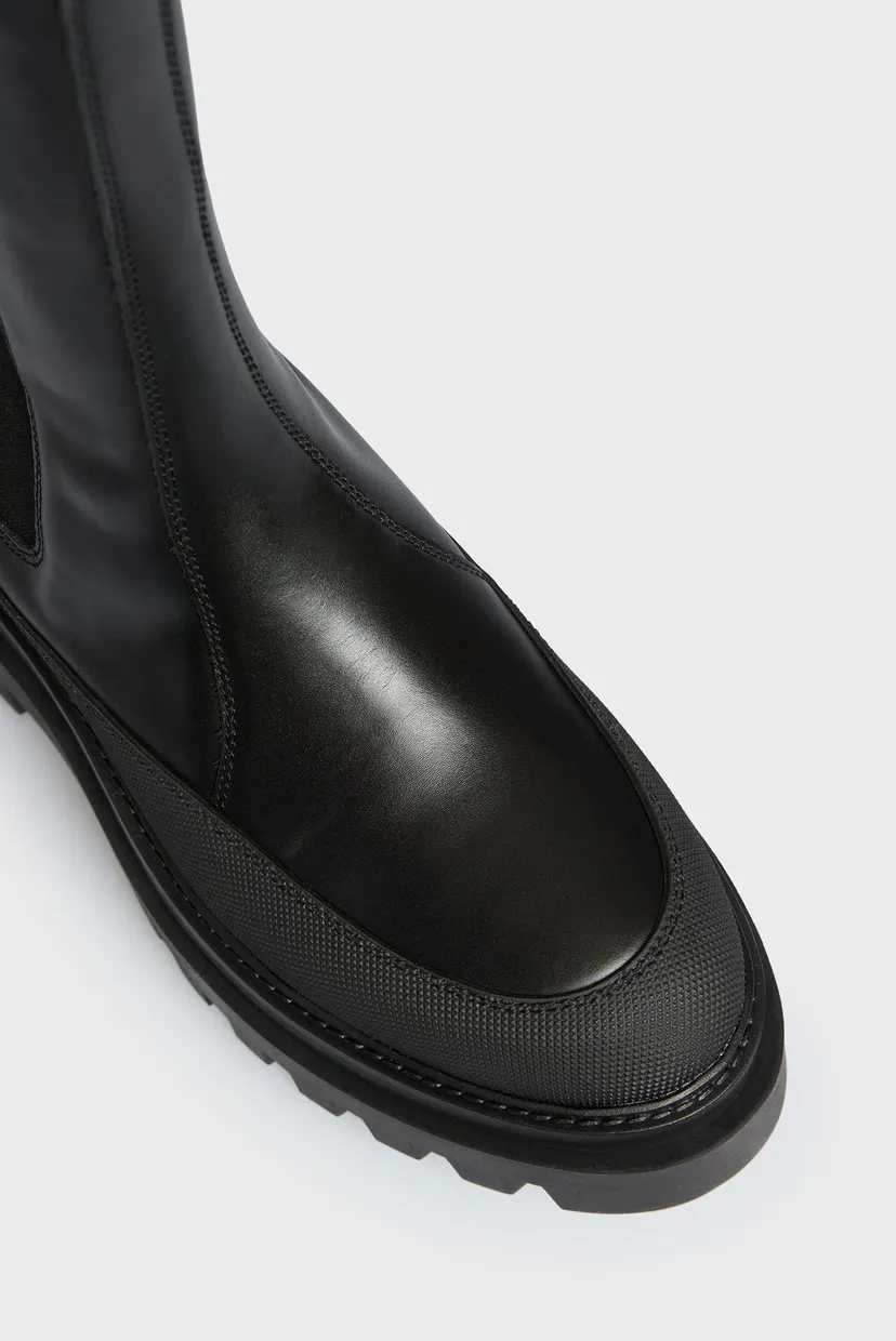 Әйелдерге арналған  қара челси FLATFORM CHELSEA BOOT LTH WN 9
