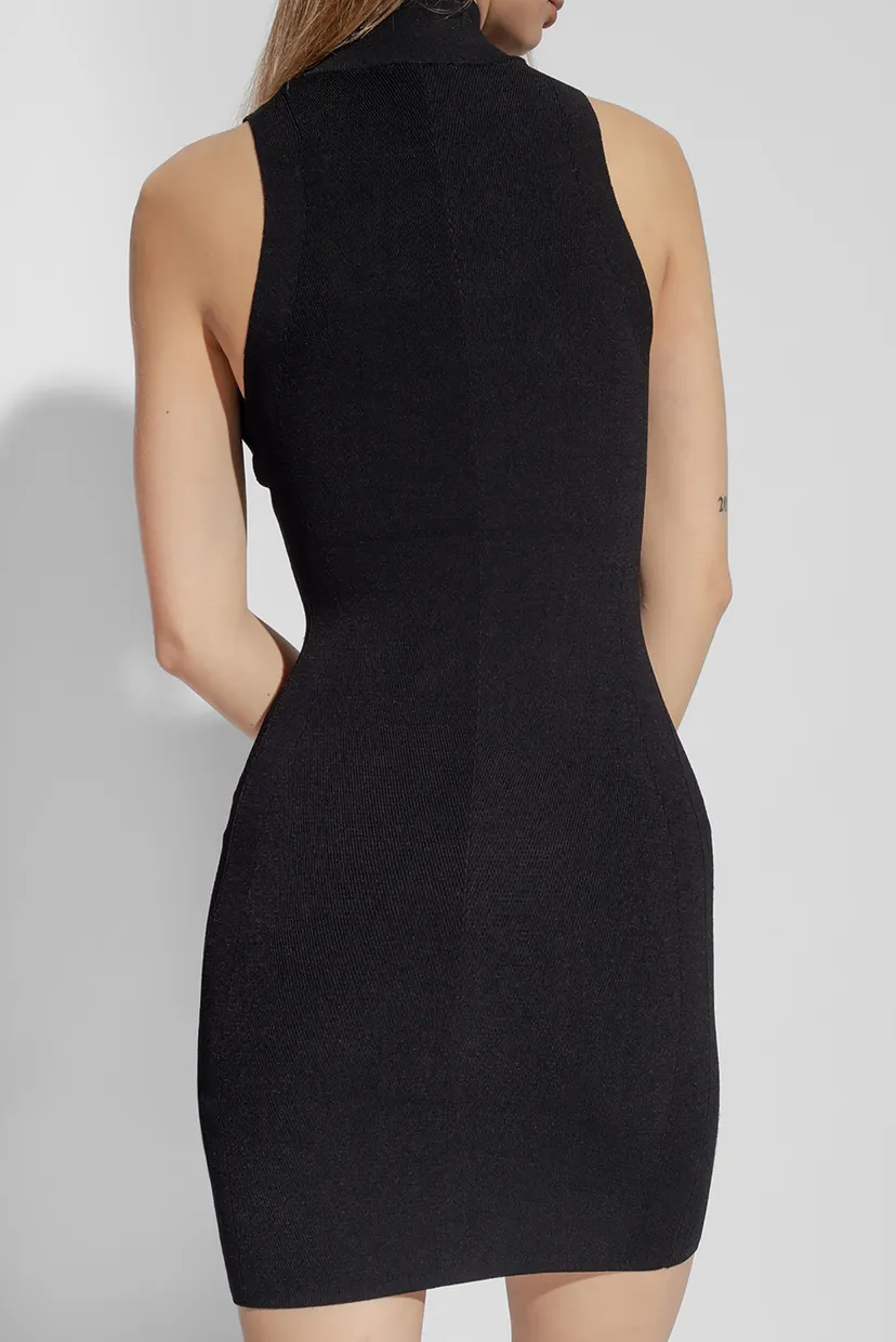 Женское черное платье M-ONERVA 3