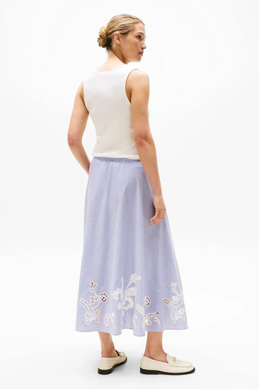 Юбка BRODERIE ANGLAISE LONG SKIRT 3