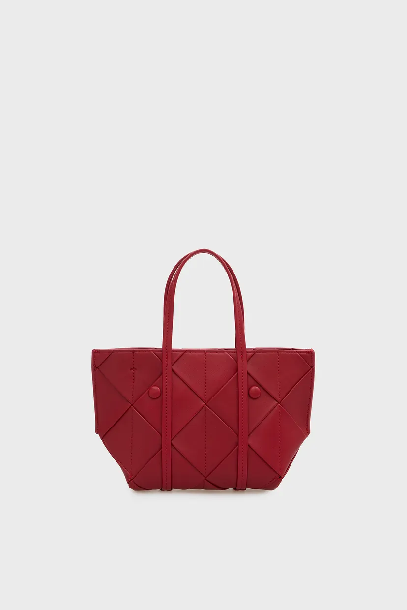 Сумка/WOVEN MINI TOTE CROSSBODY 4