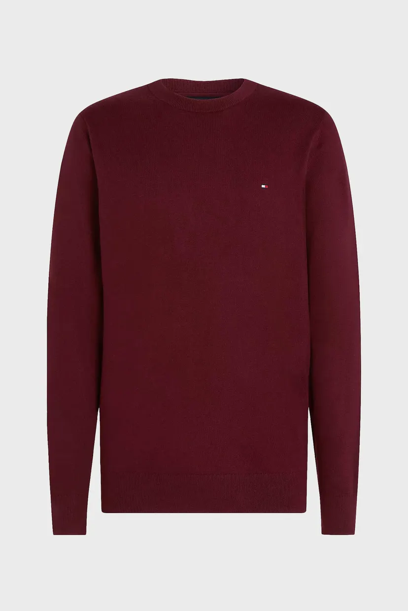 Мужской бордовый джемпер PIMA ORG CTN CASHMERE CREW NECK 5