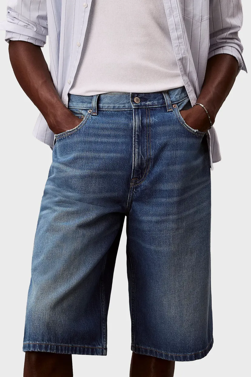 Шорты LONG SHORT WASHED EMERALD 5