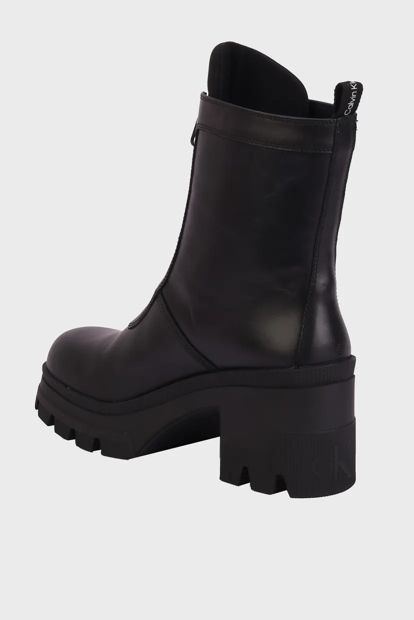 Ботильоны CHUNKY HEELED BOOT W ZIP 3