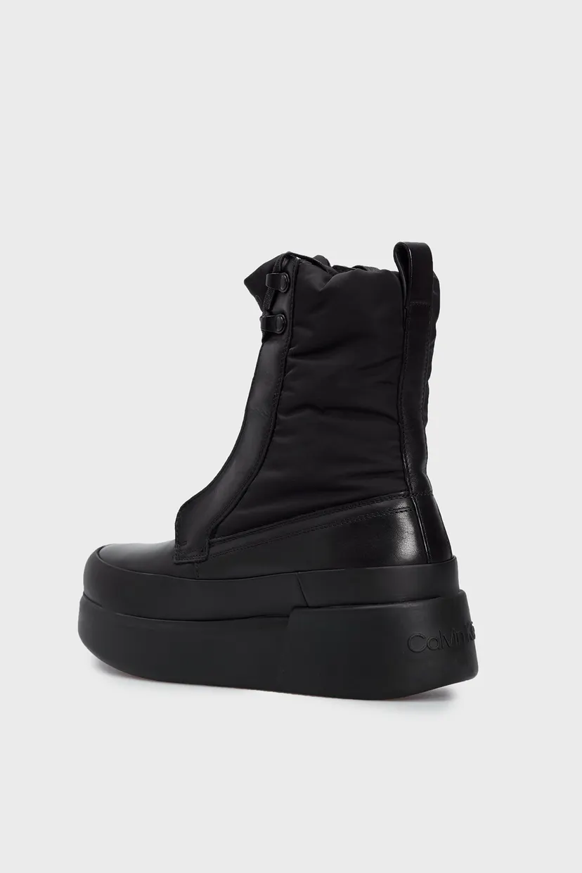 Женские черные ботинки PADDED NYLON COMBAT BOOT 3