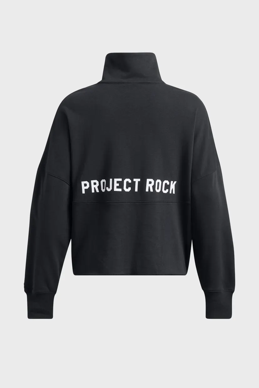Женская черная спортивная кофта Pjt Rck W Half Zip Pullover 6