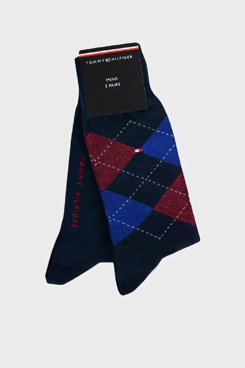 Носки TH MEN SOCK CHECK 2P 3