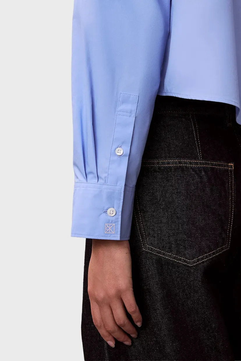 Рубашка Crisp Poplin Oversized Cropped S 6