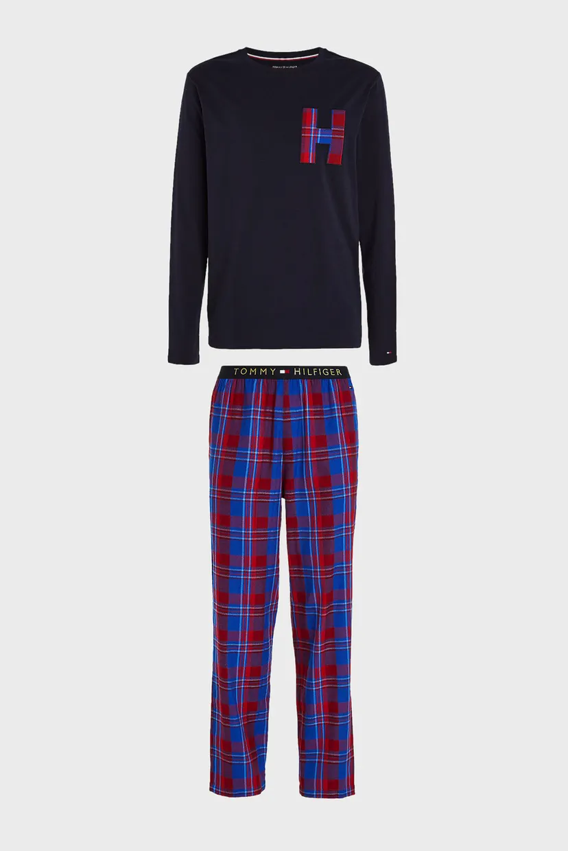 Пижама LS PANT SLIPPERS SET FLANNEL 4