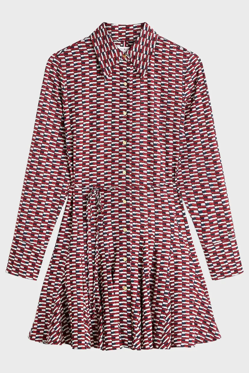 Платье VIS TWILL LS MINI DRESS 5