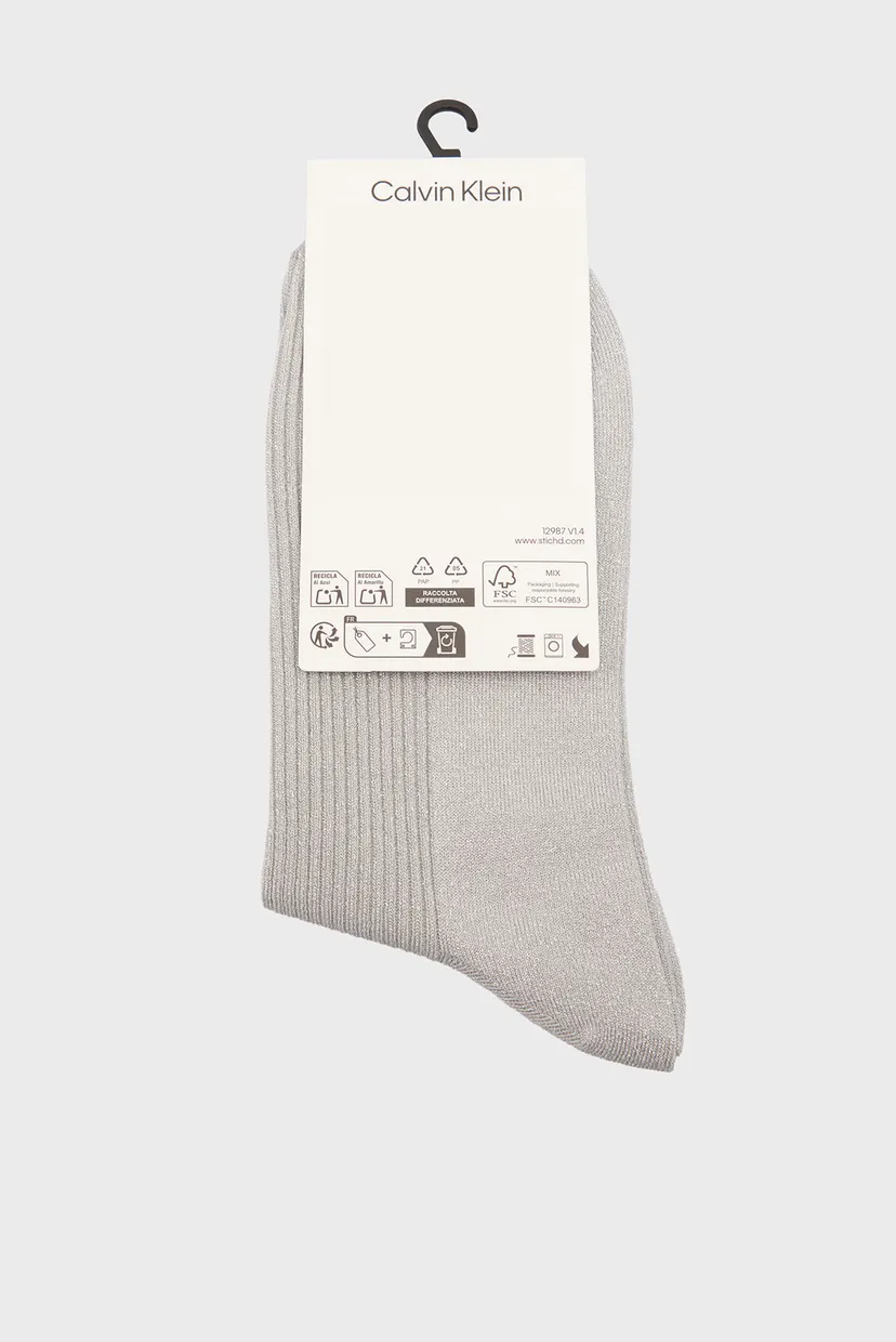 Носки CK WOMEN SHORT SOCK 1P LUREX R 3