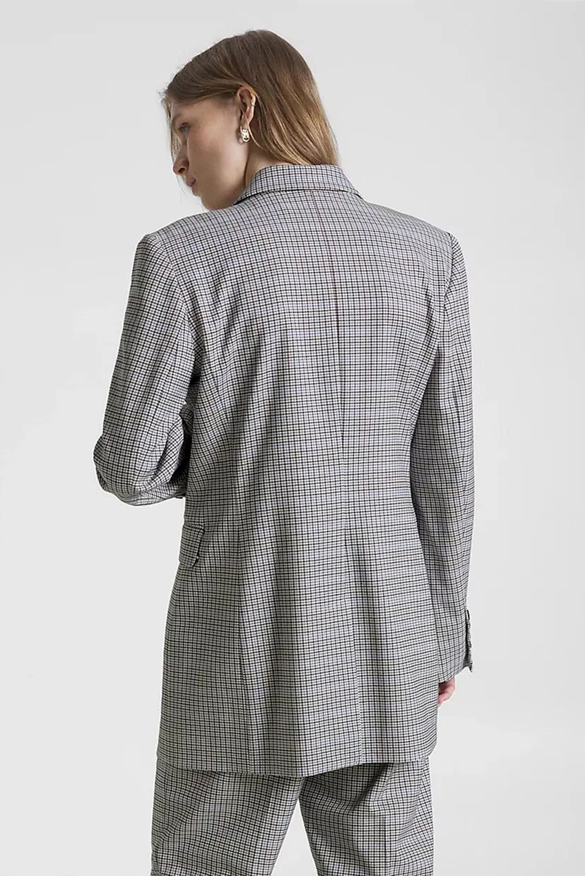 Пиджак SMALL CHECK RELAXED DB BLAZER 3