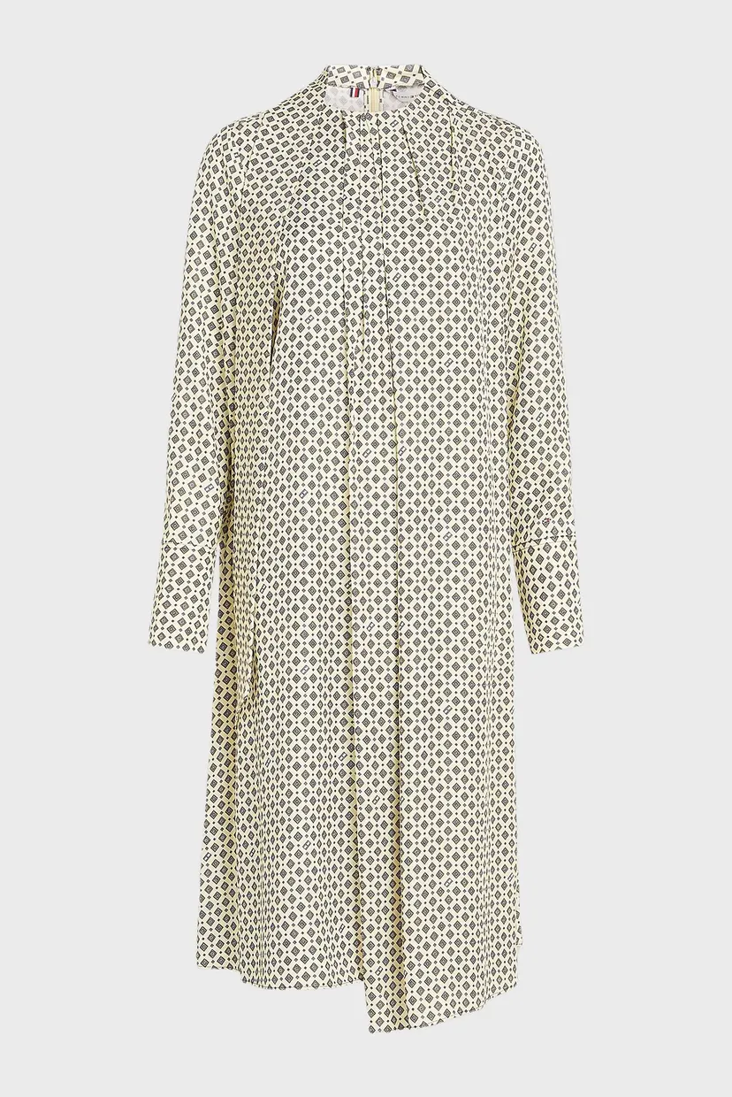 Платье FOULARD DRAPED MIDI DRESS 5