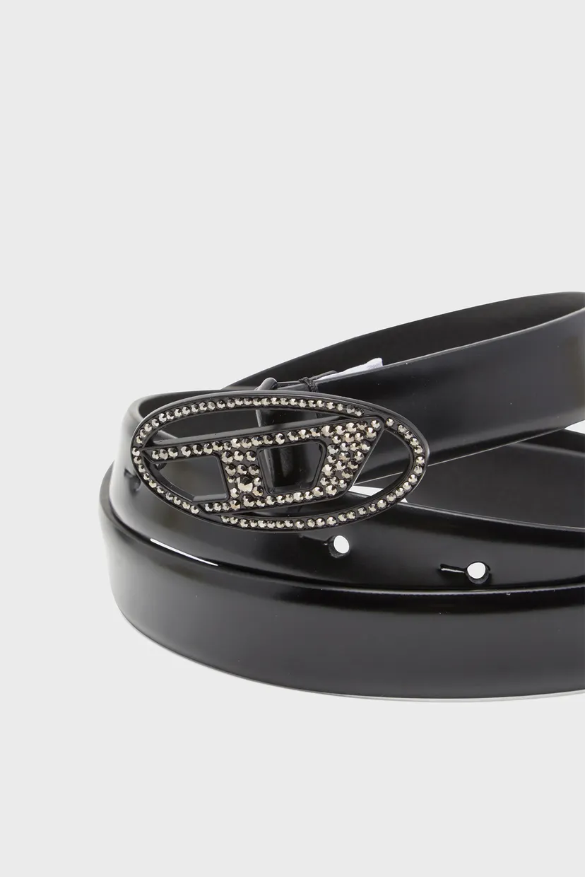 Ремень OVAL D LOGO B-1DR STRASS 20 BELT 3