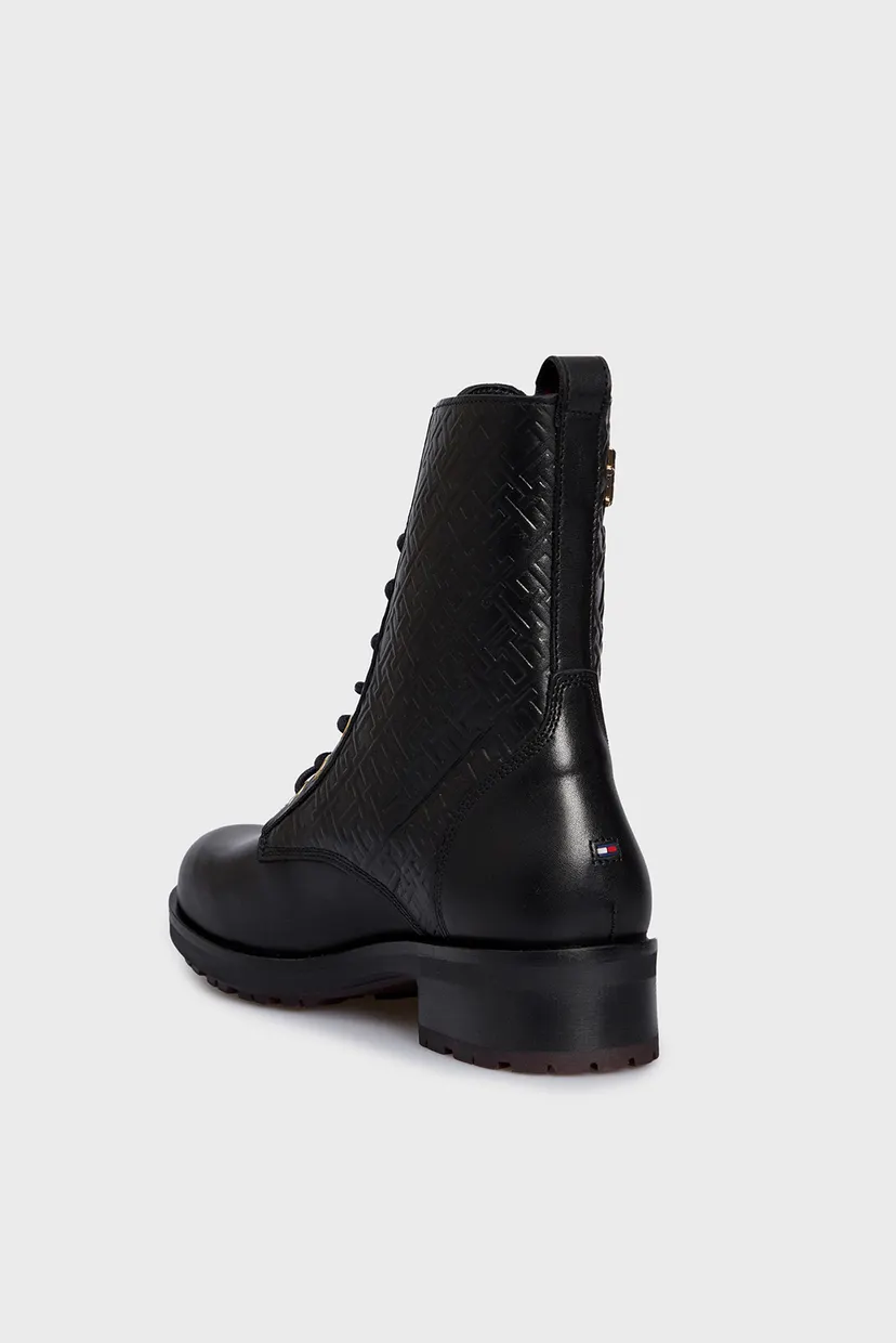 Бәтеңке TH MONOGRAM BIKER BOOT 8