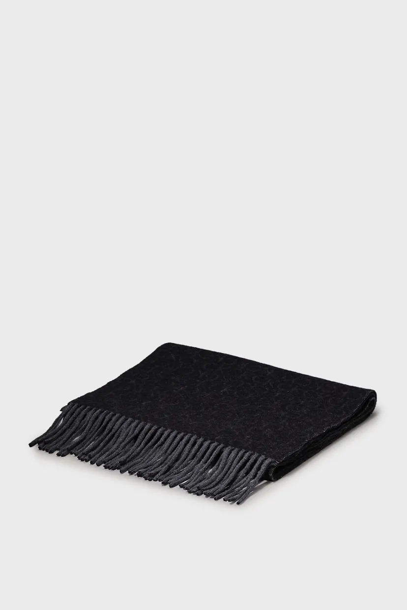 Шарф CLASSIC WOOL SCARF MONOGRAM 3