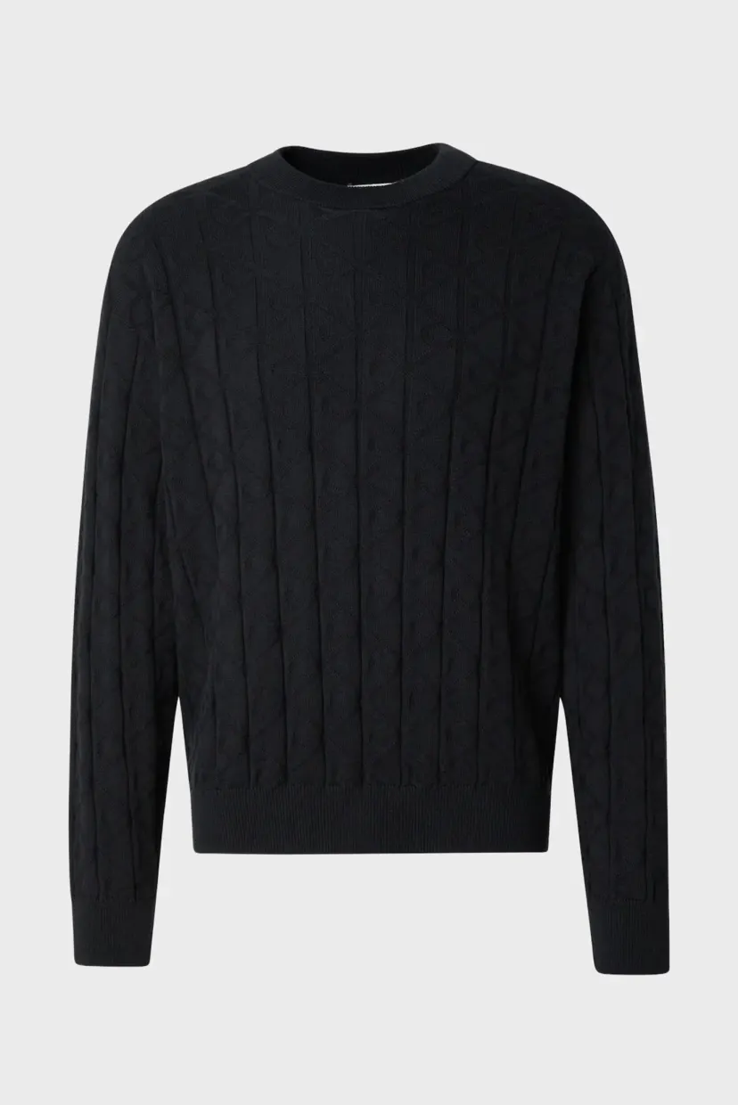 Свитер LS EASY AOP COTTON CREWNK SWEATE 6
