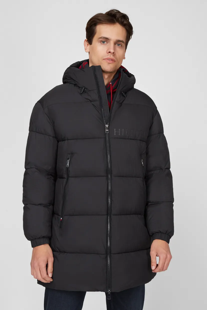 Мужская черная куртка HIGH LOFT PARKA 6