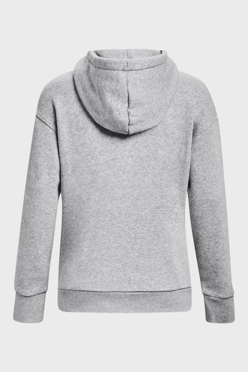 Женское серое худи Essential Fleece Hoodie 6