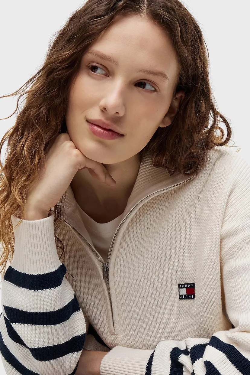 Свитер/TJW QUARTER ZIP SWEATER 4