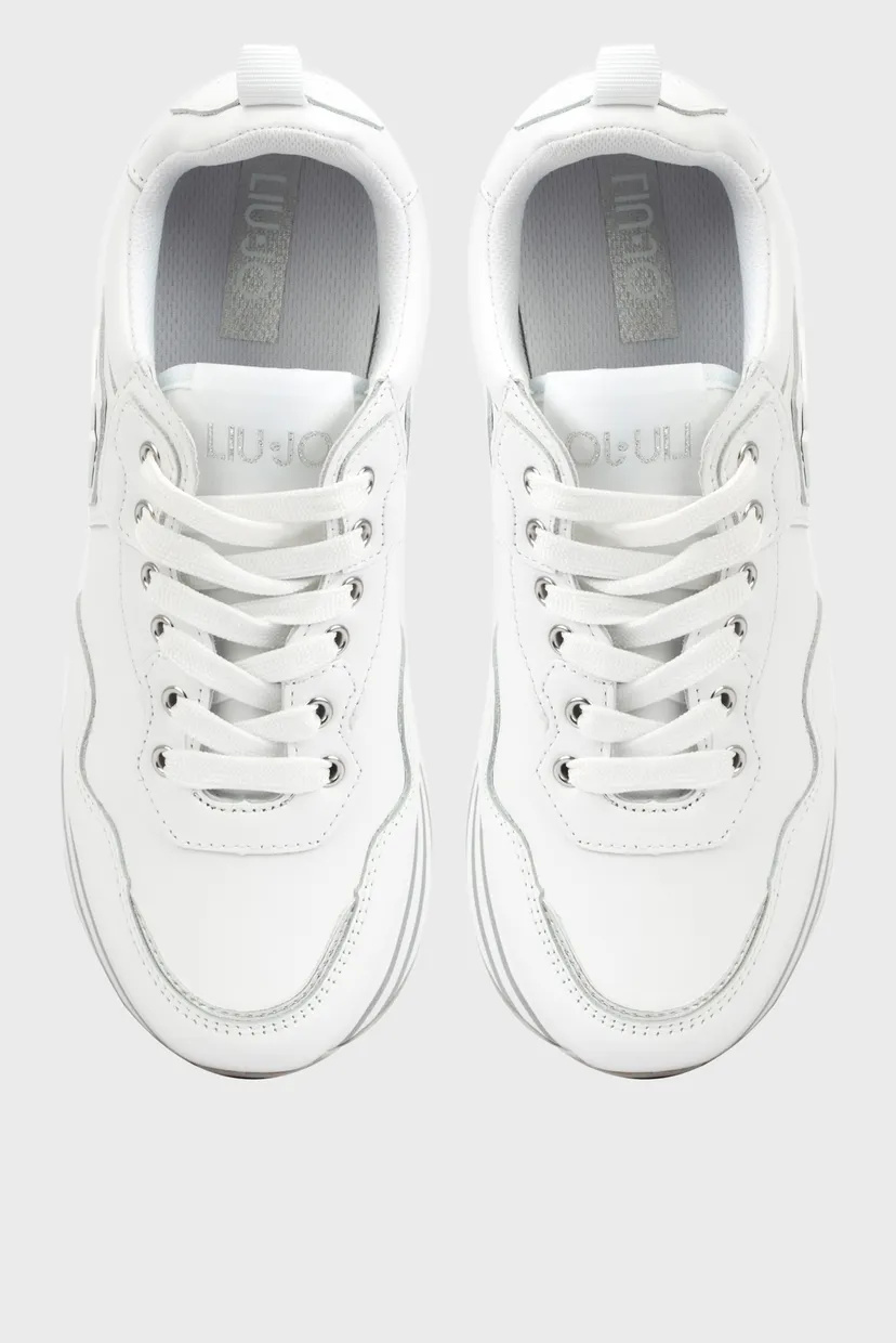 Кроссовки LIU JO MAXI WONDER 01 - SNEAKER CALF WHITE 4