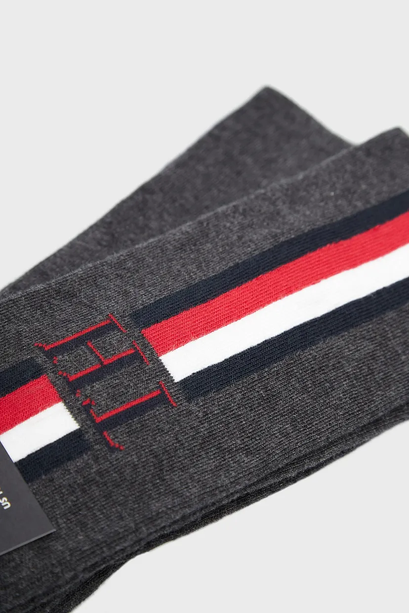 Носки TH MEN SOCK 2P ICONIC STRIPE 6