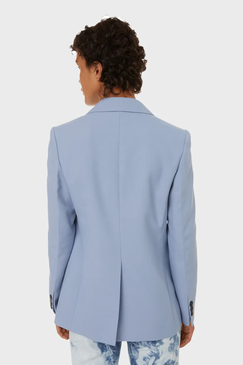 Женский голубой жакет ESSENTIAL TAILORED 4