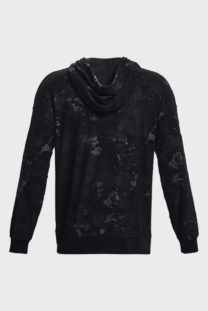 Мужское черное худи UA Journey Terry Hoodie 11