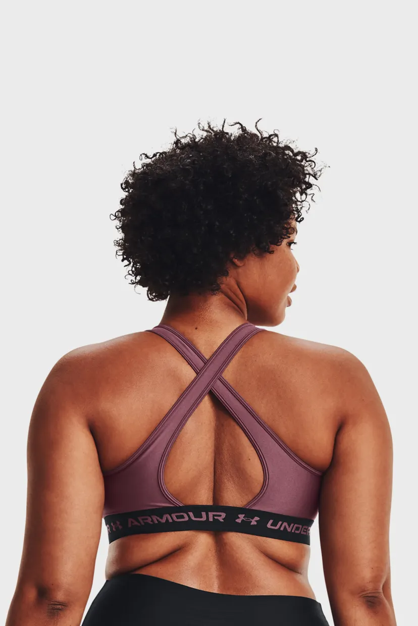Женский фиолетовый топ Crossback Mid Bra 4