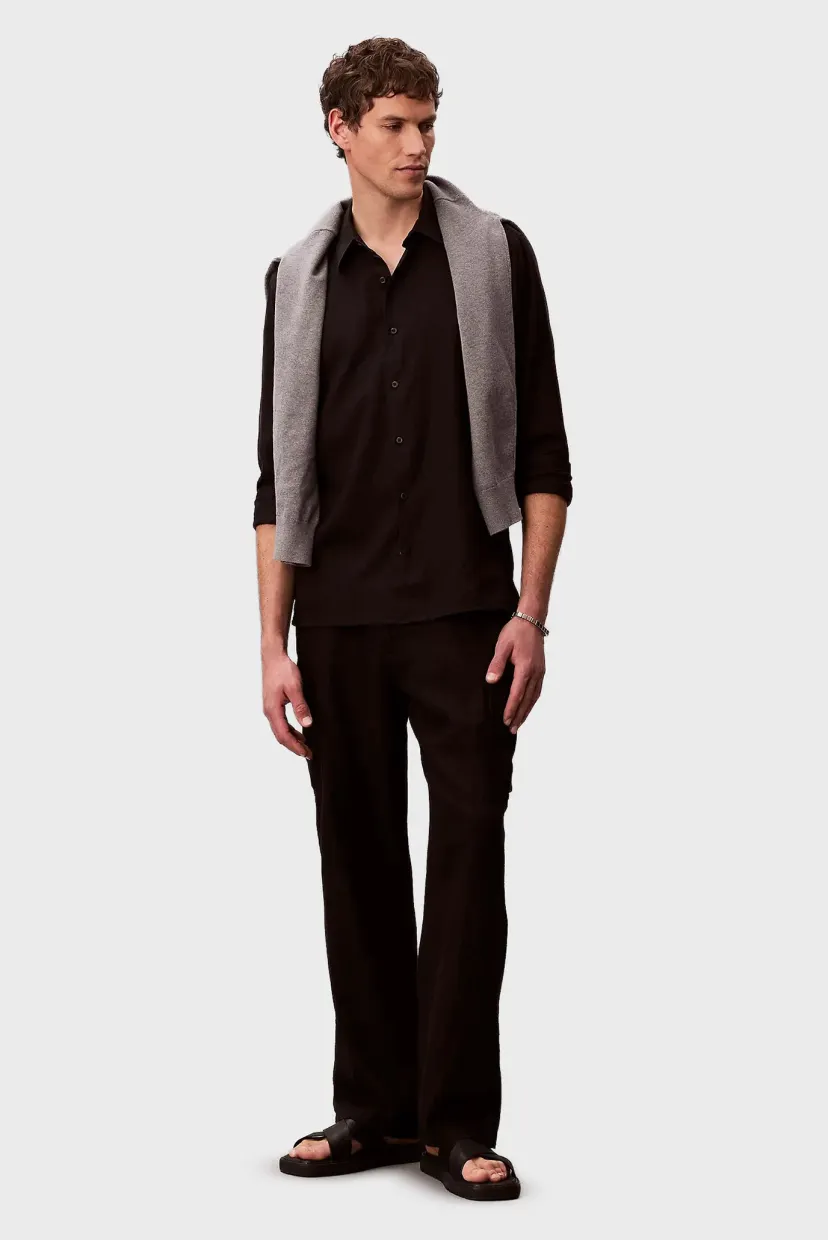 Рубашка LS SOLID LINEN CLASSIC SHIRT 5