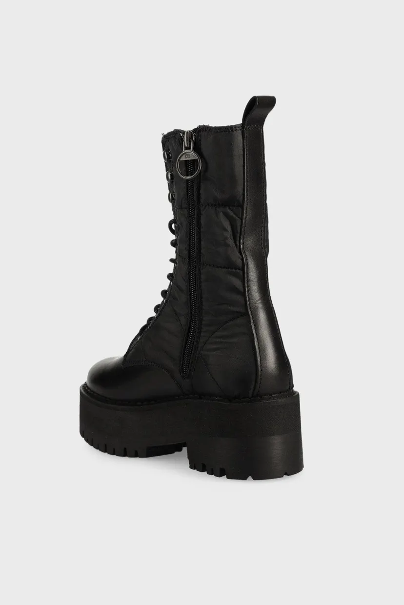 Ботинки TOMMY JEANS FLATFORM PADDED BOOT 3