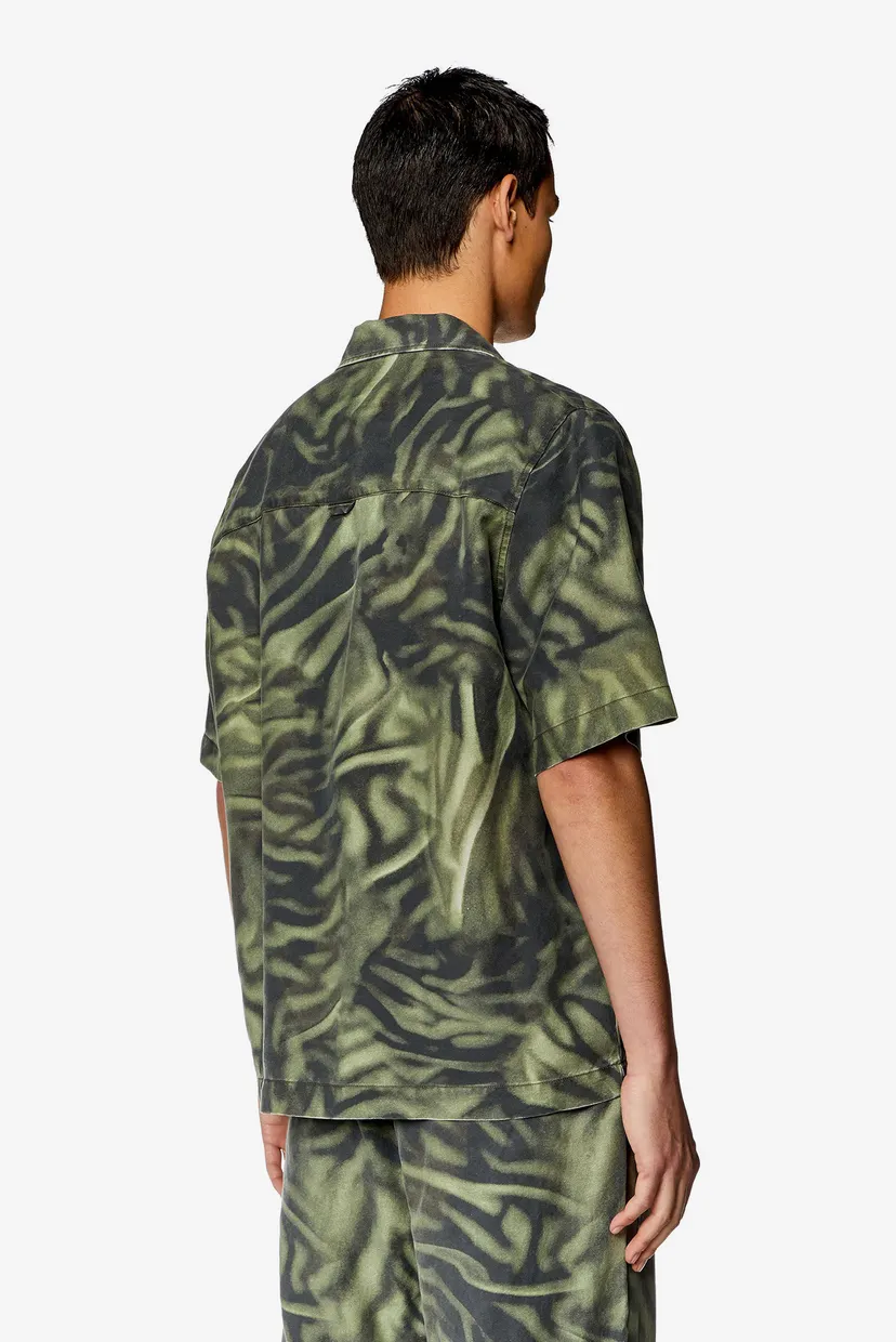 Рубашка с коротким рукавом S-SAM-ZEBRA CAMICIA 3