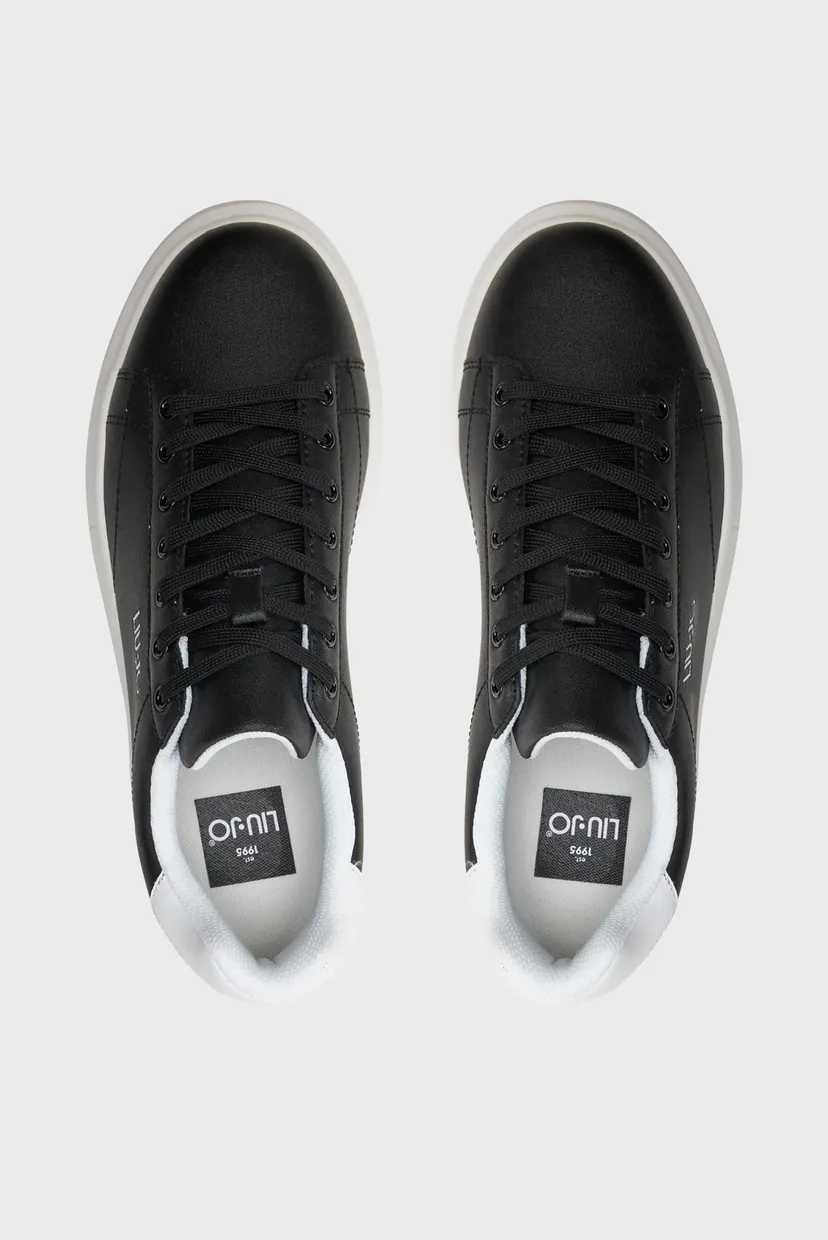 Кроссовки BIG 01 - SNEAKER LEATHER BLACK WHITE 3