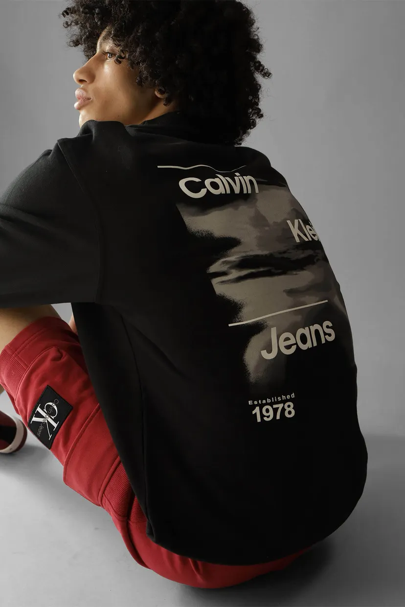 Свитшот DIFFUSED LOGO CREW NECK 3
